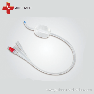 smooth silicon integrated bend tip foley catheter